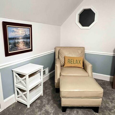 Reading Chair in bedroom