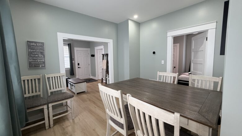 Dining room space