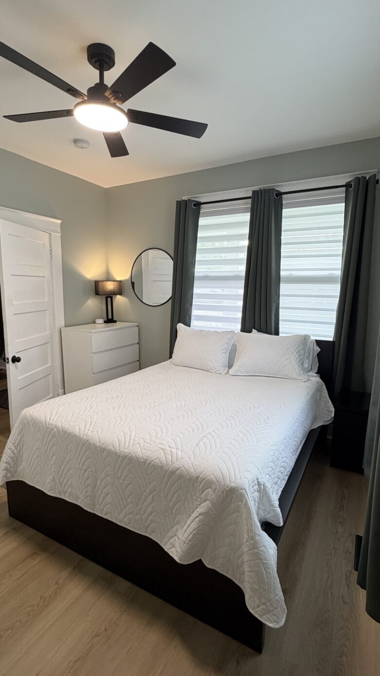 Front bedroom with Queen bed