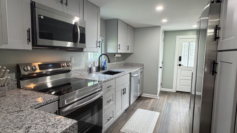 Modern remodeled kitchen